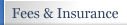 fees & insurance
